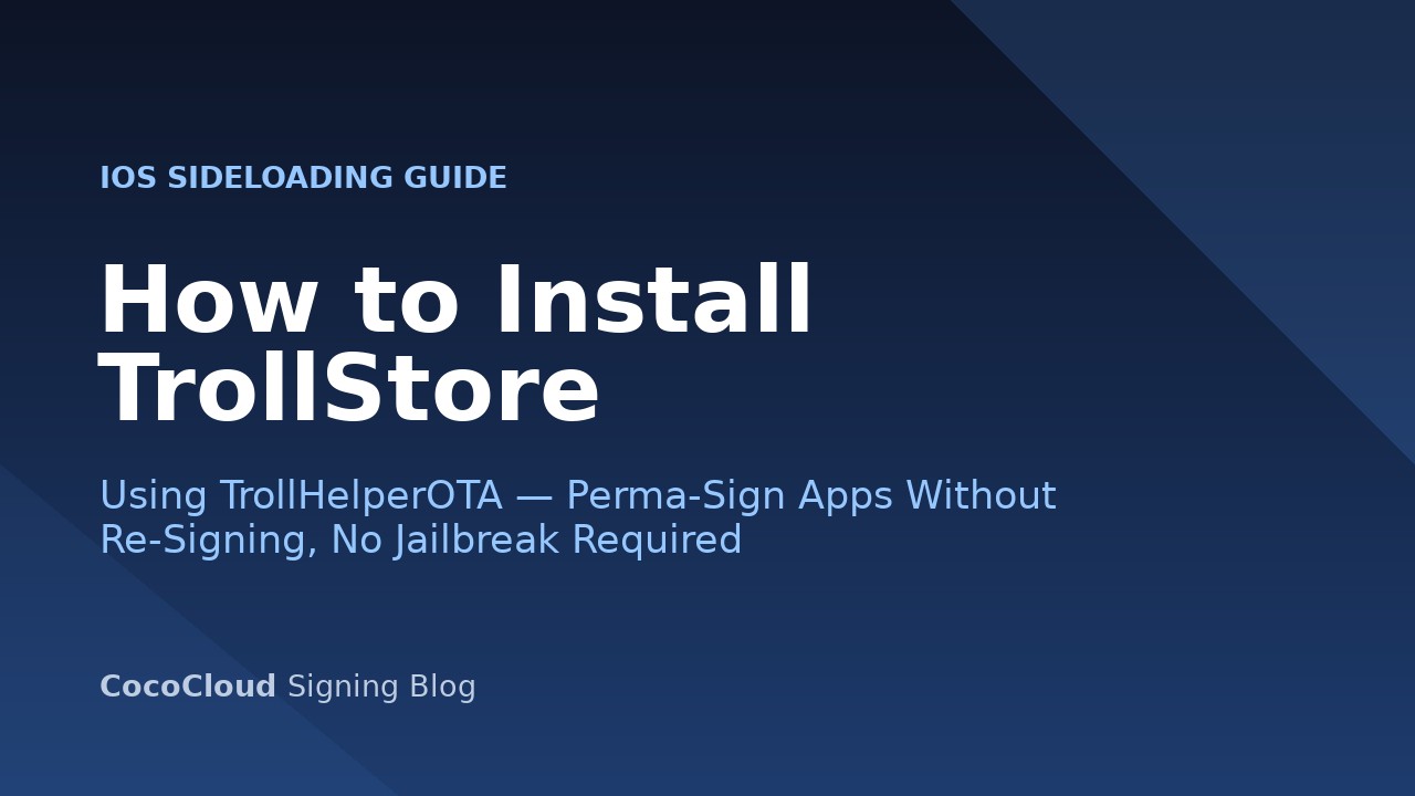 How to Install TrollStore Using TrollHelperOTA: The Complete Guide